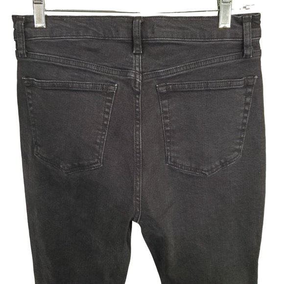 We the Free Size 31 Jeans Anthropologie Button Fly Stretch Skinny Distressed - Picture 6 of 11